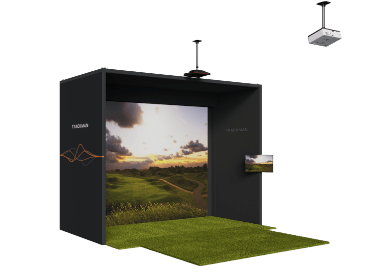 DIY_simulator_build-out_trackman_golf